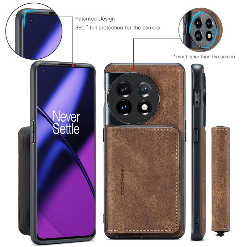 JEEHOOD OnePlus 11 Wallet Case