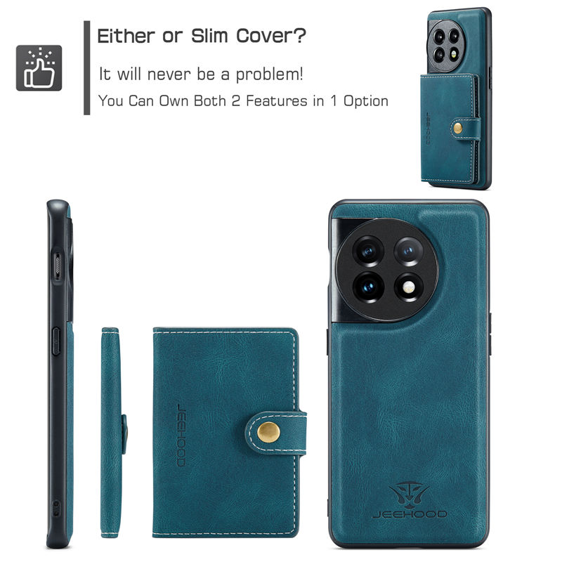 JEEHOOD OnePlus Nord N200 5G Wallet Case