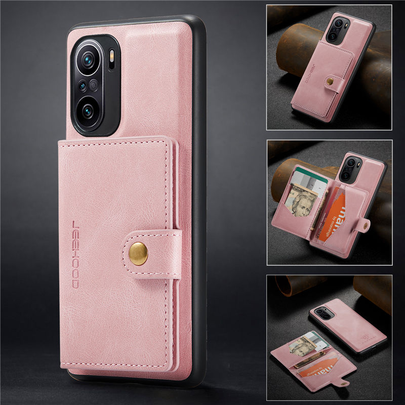 JEEHOOD Xiaomi Redmi K40/K40 Pro Wallet Case