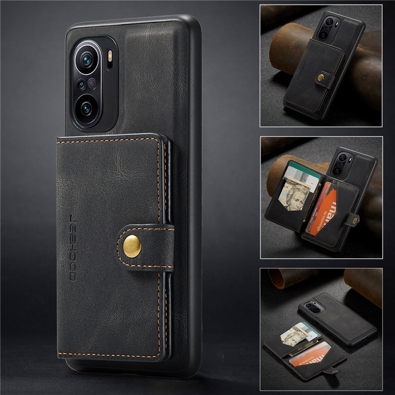 JEEHOOD Xiaomi 11T/11T Pro Wallet Case