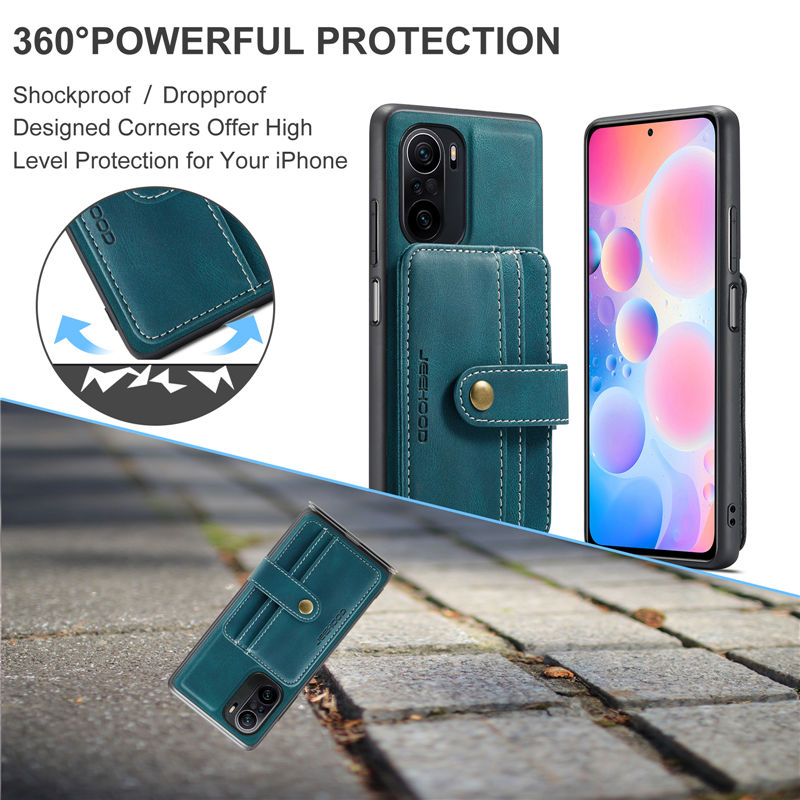 JEEHOOD Xiaomi 11T/11T Pro Wallet Case