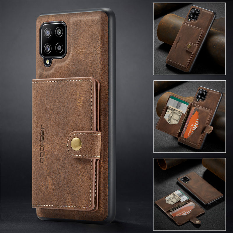 JEEHOOD Samsung Galaxy A22 4G Wallet Case