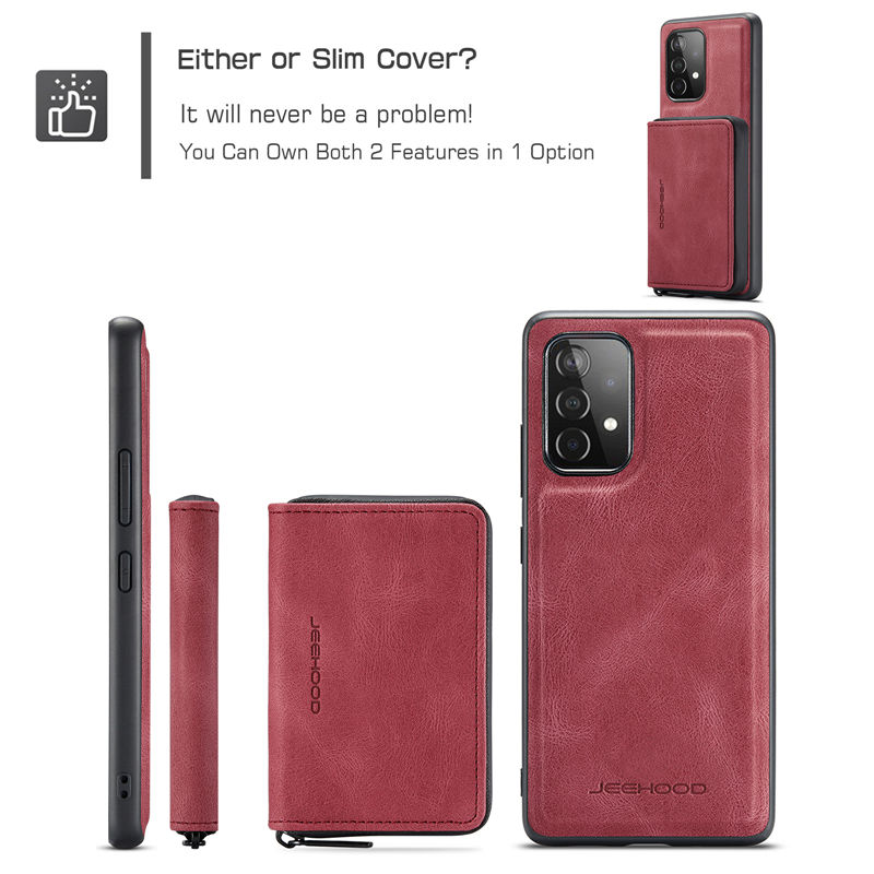 JEEHOOD Samsung Galaxy A32 4G Wallet Case