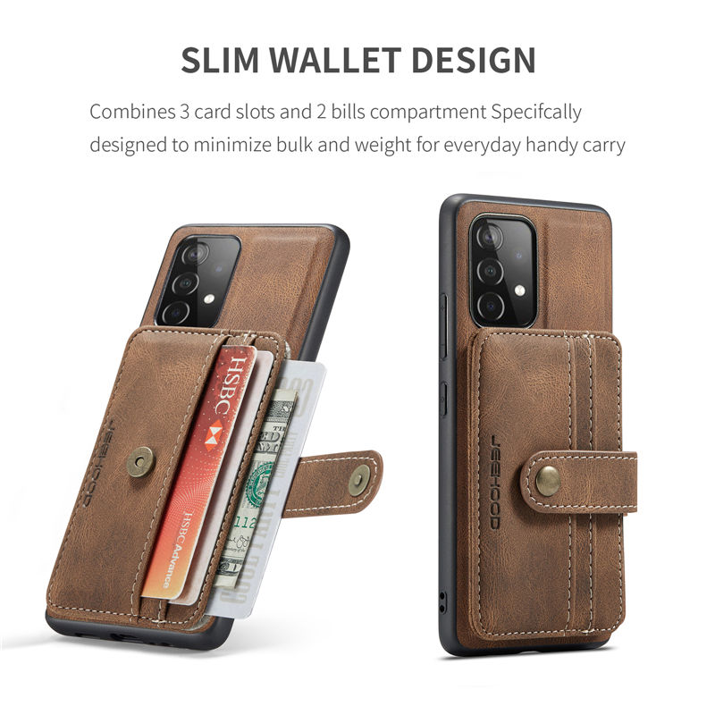 JEEHOOD Samsung Galaxy A32 4G Wallet Case