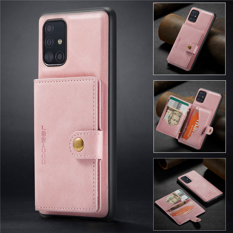 JEEHOOD Samsung Galaxy A51 5G Wallet Case