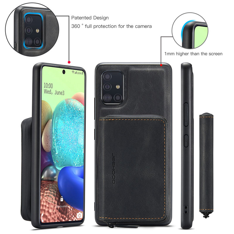 JEEHOOD Samsung Galaxy A51 5G Wallet Case