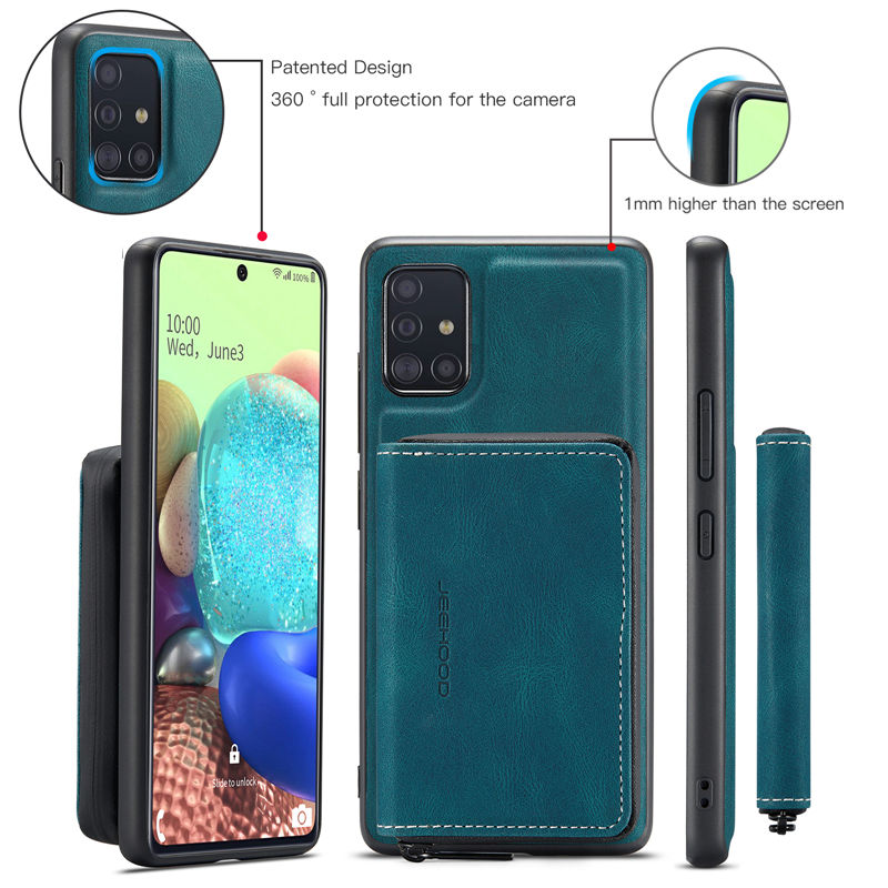 JEEHOOD Samsung Galaxy A71 5G Wallet Case