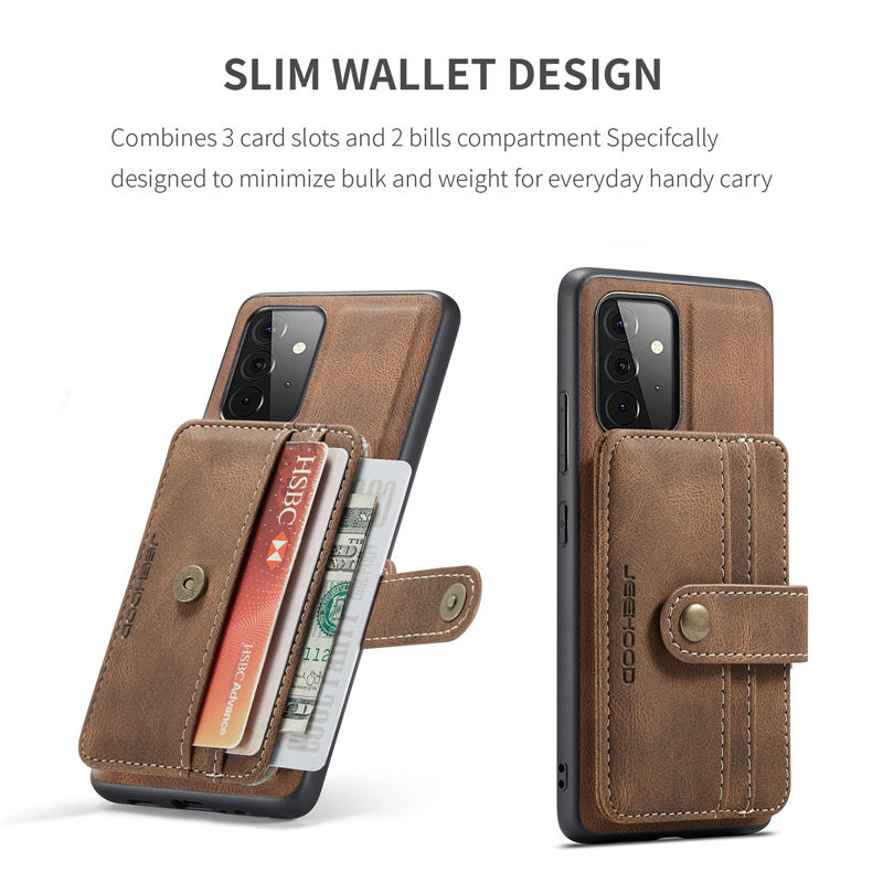 JEEHOOD Samsung Galaxy A52 5G Wallet Case