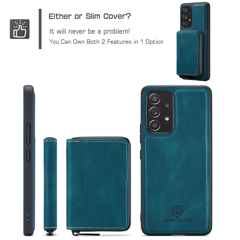 JEEHOOD Samsung Galaxy A53 5G Wallet Case