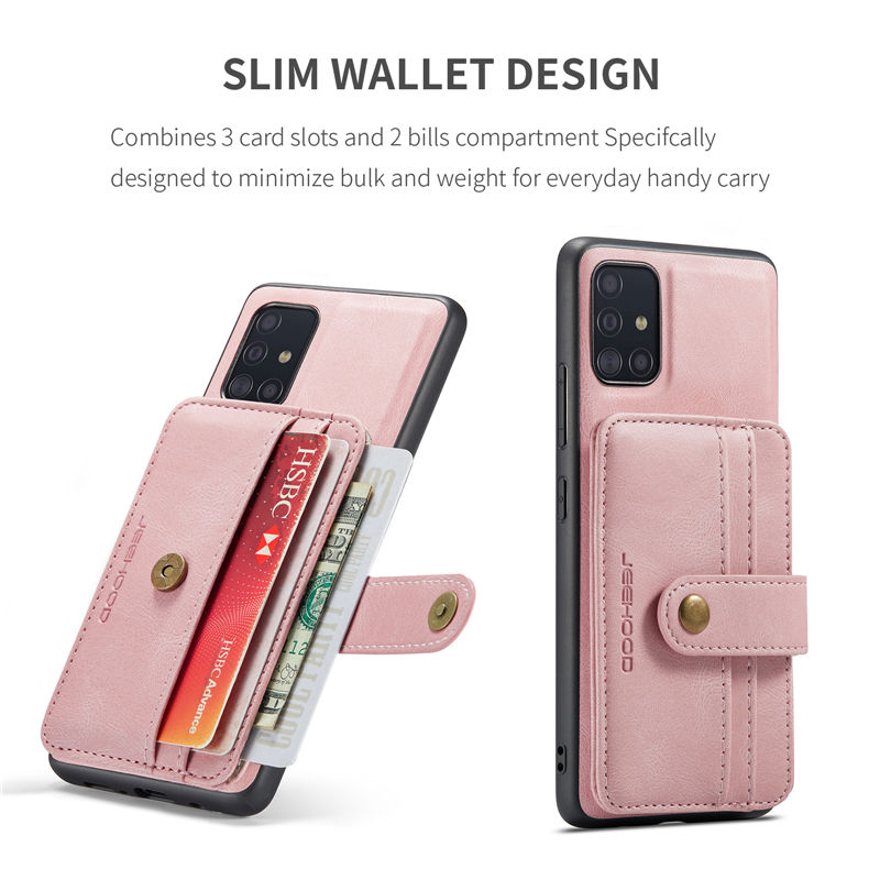 JEEHOOD Samsung Galaxy A71 5G Wallet Case