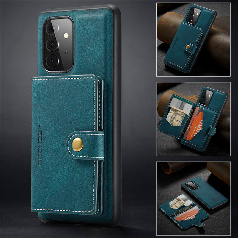 JEEHOOD Samsung Galaxy A72 5G Wallet Case