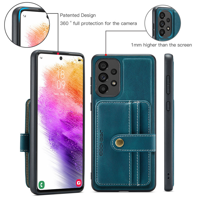 JEEHOOD Samsung Galaxy A73 5G Wallet Case