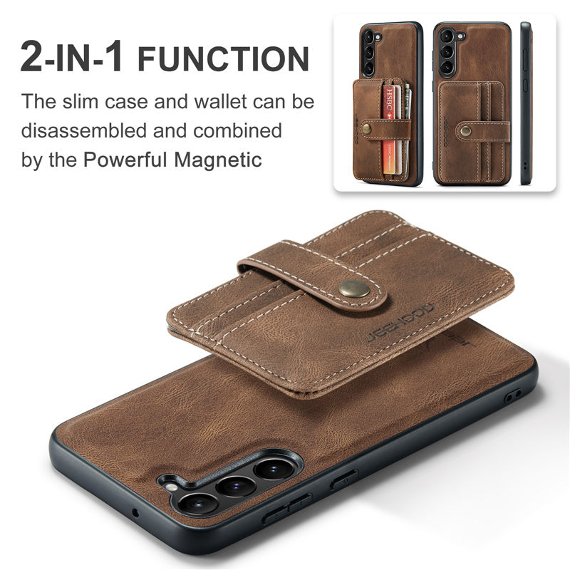 JEEHOOD Samsung Galaxy S24 Wallet Case