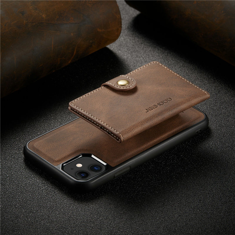 JEEHOOD iPhone 11 Wallet Case