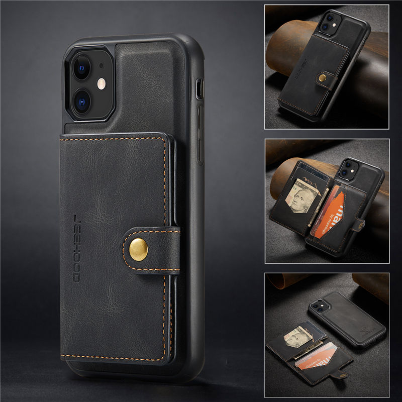 JEEHOOD iPhone 11 Wallet Case