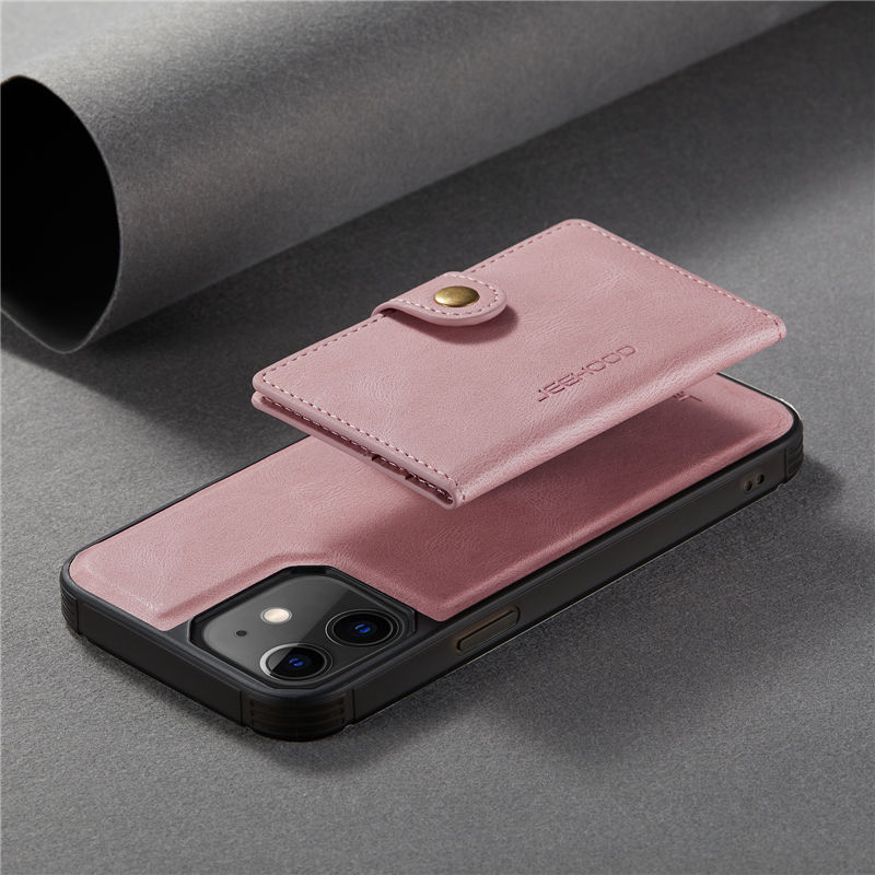 JEEHOOD iPhone 12 Mini Wallet Case