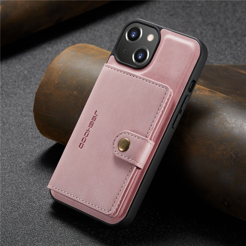 JEEHOOD iPhone 13 Mini Wallet Case