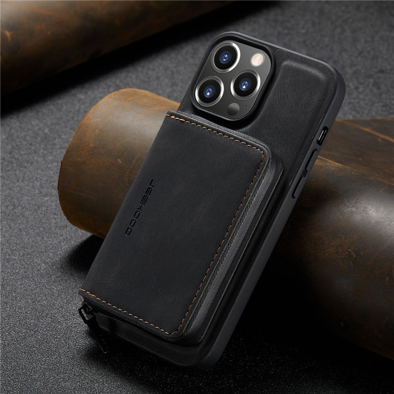 JEEHOOD iPhone 13 Pro Max Wallet Case