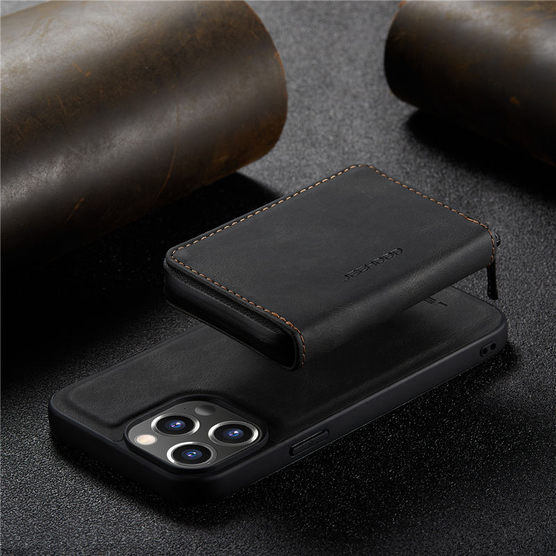 JEEHOOD iPhone 13 Pro Wallet Case