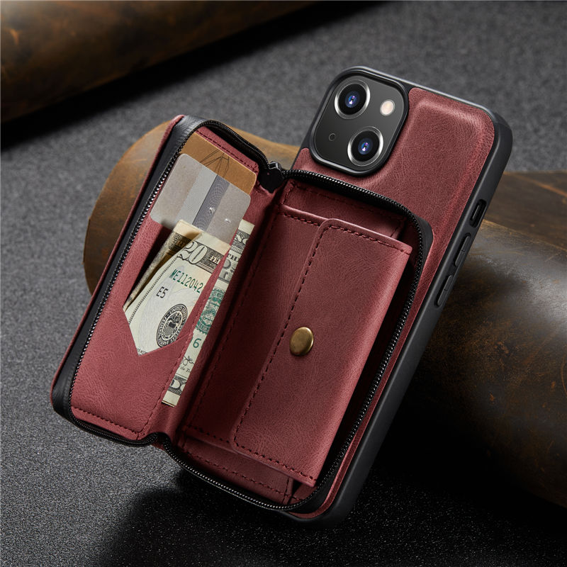 JEEHOOD iPhone 14 Wallet Case