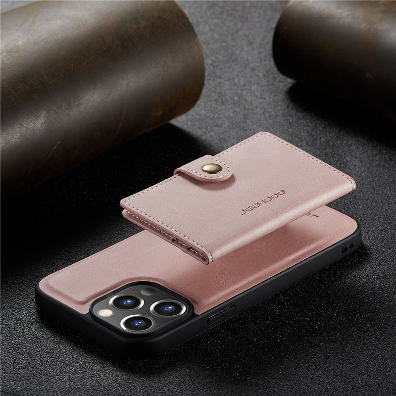 JEEHOOD iPhone 14 Pro Max Wallet Case