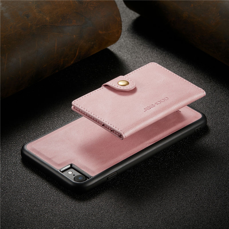 JEEHOOD iPhone 7/8/SE 2020/SE 2022 Wallet Case