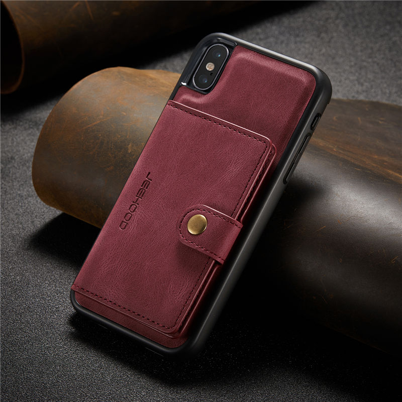 JEEHOOD iPhone X/XS Wallet Case