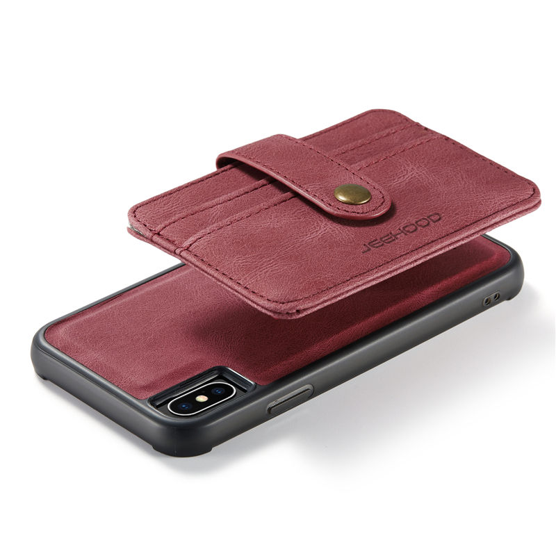 JEEHOOD iPhone X/XS Wallet Case