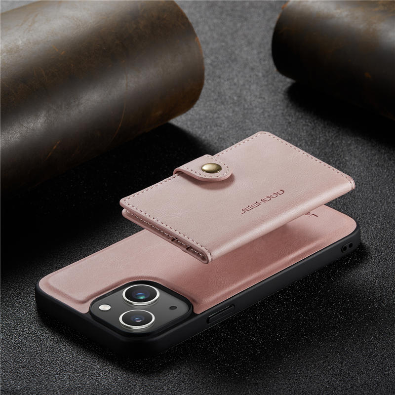 JEEHOOD iPhone 15 Plus Wallet Case