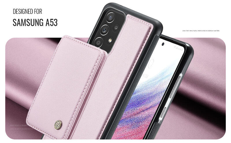 JEEHOOD Samsung Galaxy A53 5G Magnetic 2-in-1 Wallet RFID-blocking Case