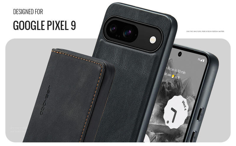 JEEHOOD Google Pixel 9/Pixel 9 Pro Wallet Case